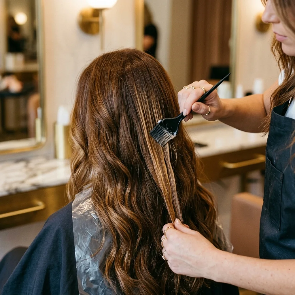 Balayage a farbenie